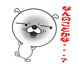 very funny and useful dog's stickers sticker #11906916
