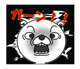 very funny and useful dog's stickers sticker #11906933