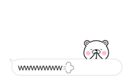 FULL POWER OF BEAR'S_FUKIDASHI sticker #11907281