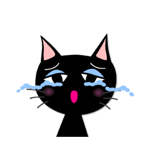 It moves! Precocious cat appears sticker #11907584