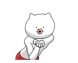 Stylish Move Cat sticker #11908004