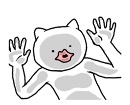 Stylish Move Cat sticker #11908009