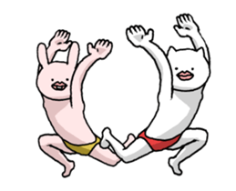 Stylish Move Cat sticker #11908010