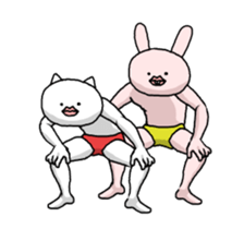 Stylish Move Cat sticker #11908020