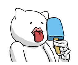 Stylish Move Cat sticker #11908021