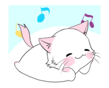 Animation stamp of Monica of the kitten sticker #11908032