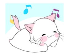 Animation stamp of Monica of the kitten sticker #11908032