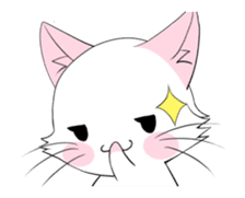 Animation stamp of Monica of the kitten sticker #11908037