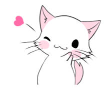 Animation stamp of Monica of the kitten sticker #11908038
