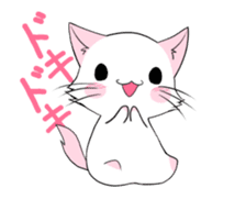 Animation stamp of Monica of the kitten sticker #11908039