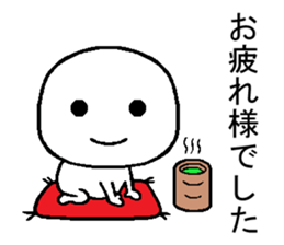 honorific sticker use of man and women sticker #11908117