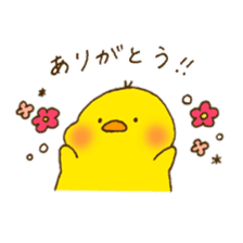 hiyoko no pisuke sticker #11908352