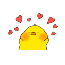 hiyoko no pisuke sticker #11908374