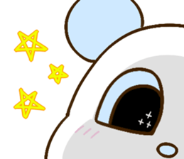 colorful panda message2 (english ver) sticker #11908541