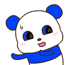 colorful panda message2 (english ver) sticker #11908550