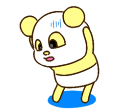 colorful panda message2 (english ver) sticker #11908551