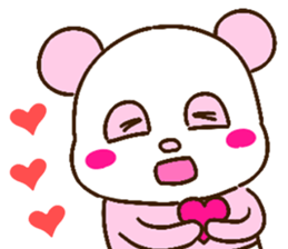 colorful panda message2 (english ver) sticker #11908554
