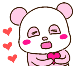 colorful panda message2 (english ver) sticker #11908554