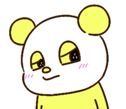 colorful panda message2 (english ver) sticker #11908560