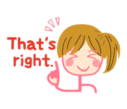 Matchmaker __ straightforward life 02 sticker #11908597