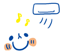 KAOMOJI summer sticker #11909075