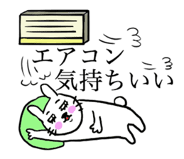 Kawawii Rabbit Summer sticker #11909457