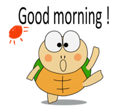 Kame-jiro In English sticker #11909567