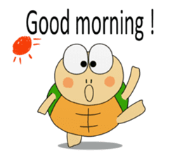 Kame-jiro In English sticker #11909567