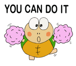 Kame-jiro In English sticker #11909568