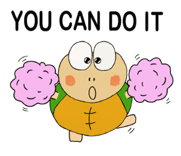 Kame-jiro In English sticker #11909568