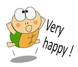 Kame-jiro In English sticker #11909570