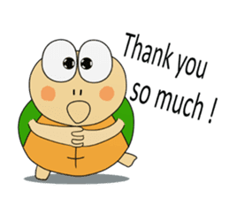 Kame-jiro In English sticker #11909574