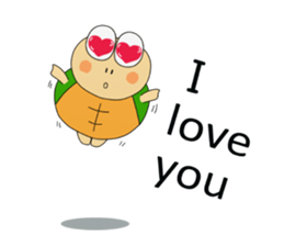 Kame-jiro In English sticker #11909577