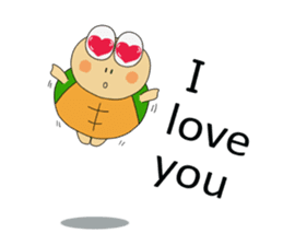 Kame-jiro In English sticker #11909577