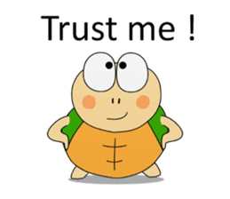 Kame-jiro In English sticker #11909579