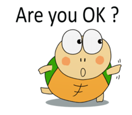 Kame-jiro In English sticker #11909580