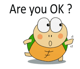 Kame-jiro In English sticker #11909580