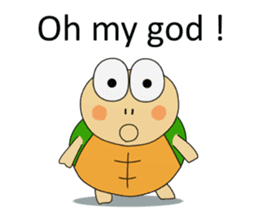 Kame-jiro In English sticker #11909581