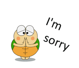 Kame-jiro In English sticker #11909584