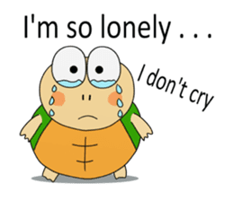 Kame-jiro In English sticker #11909589