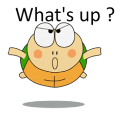 Kame-jiro In English sticker #11909592