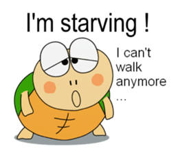 Kame-jiro In English sticker #11909596