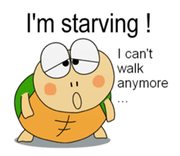 Kame-jiro In English sticker #11909596