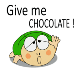 Kame-jiro In English sticker #11909597