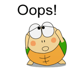 Kame-jiro In English sticker #11909601