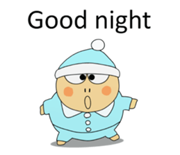 Kame-jiro In English sticker #11909604