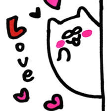 shiromeneko sticker #11909622