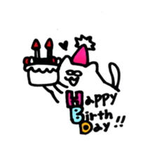 shiromeneko sticker #11909639