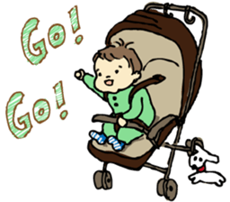 ata 5 months to 8 months baby record sticker #11909816