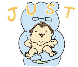 ata 5 months to 8 months baby record sticker #11909832